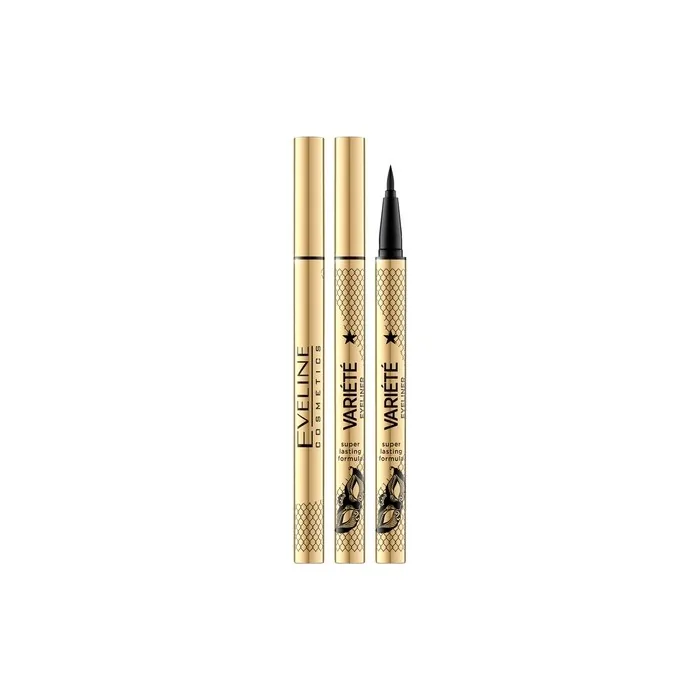 Eveline Variete Waterproof Eyeliner Black 2g