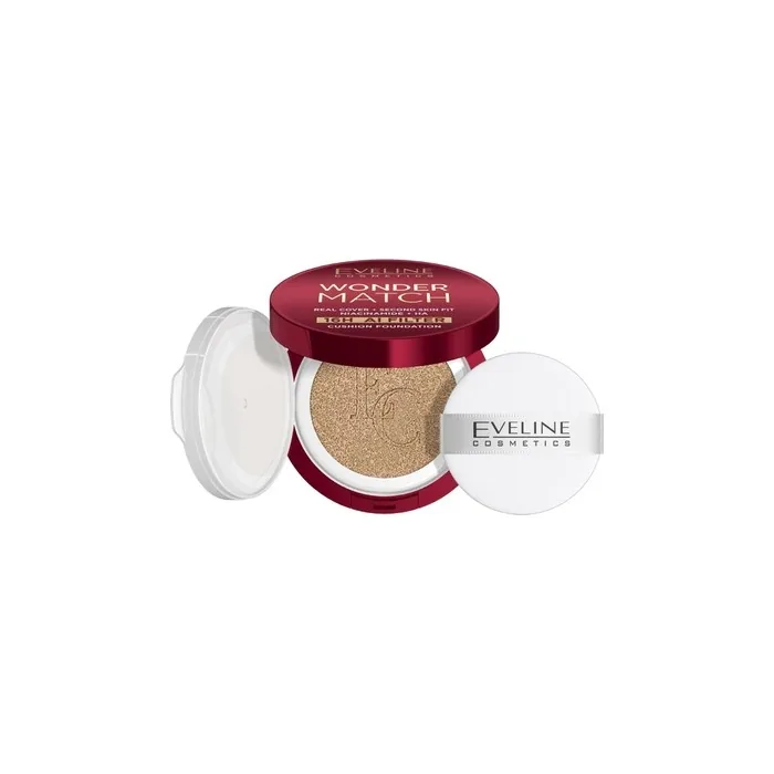Eveline Cosmetics Wonder Match Cushion Foundation 02W Vanilla 15g