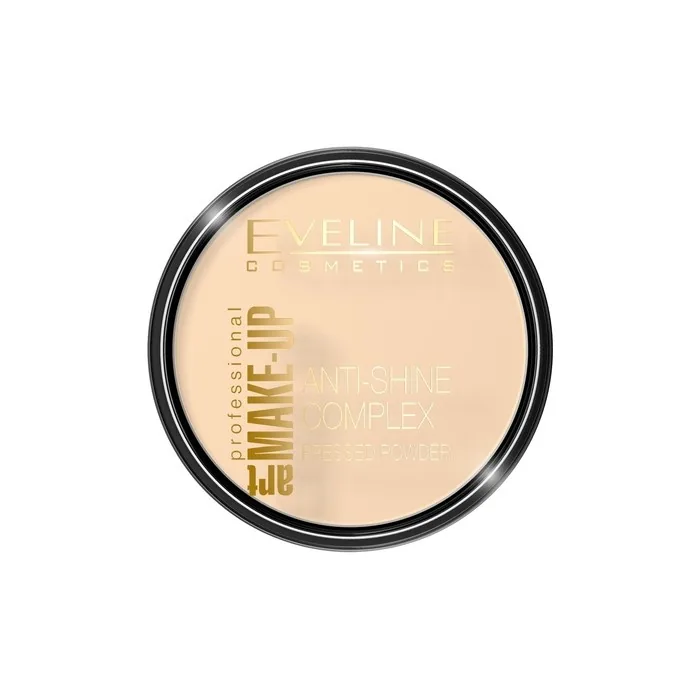 Eveline Art Make-Up Anti-Shine Complex Pressed Powder - 30 Ivory, 14g
