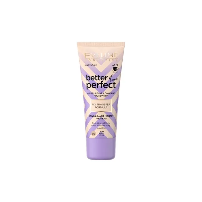 Eveline Better Than Perfect Moisturizing And Concealing Foundation 03 Light Beige 30ml
