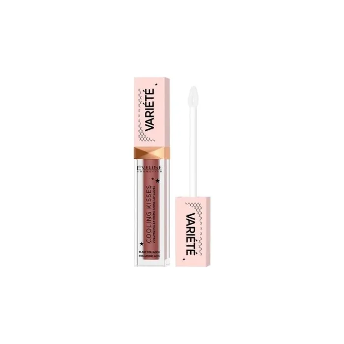 Eveline Variete Cooling Kisses Volumizing Extreme Shine Lip Gloss 04 Candy Girl