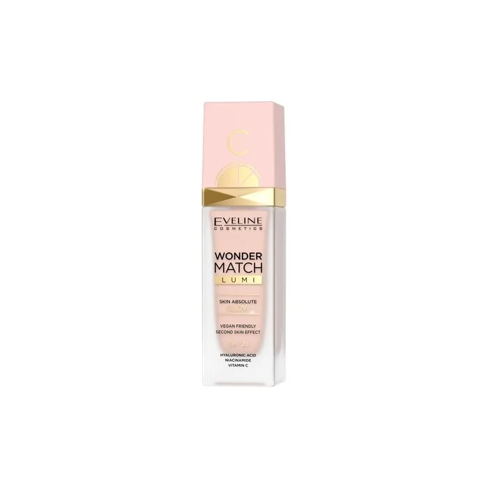 Eveline Wonder Match Lumi Illuminating Foundation Spf20 05 Light Natural 30ml