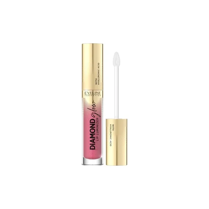 Eveline Diamond Glow Lip Luminizer Lip Gloss With Hyaluronic Acid 09 4ml