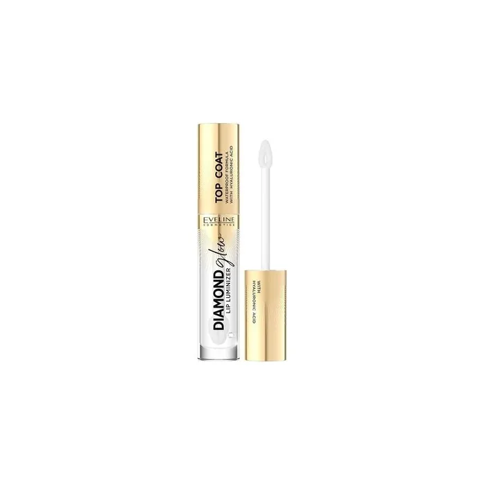Eveline Cosmetics Diamond Glow Lip Luminizer Nourishing Lip Gloss with Vitamin C
