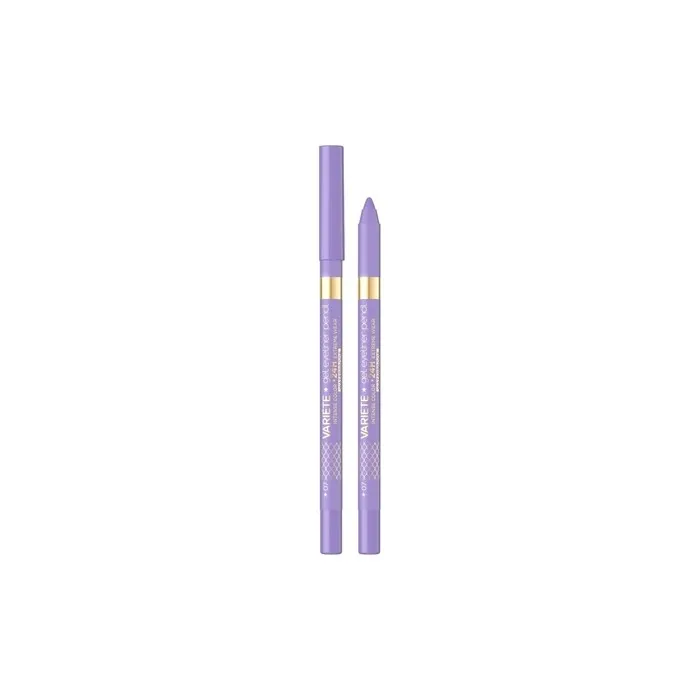Eveline Variete Gel Eye Pencil 07 Lavender - A Vibrant Gel Eye Pencil For Stunning Eye Makeup
