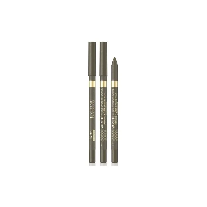 Eveline Cosmetics Waterproof Gel Eye Pencil 11 Khaki