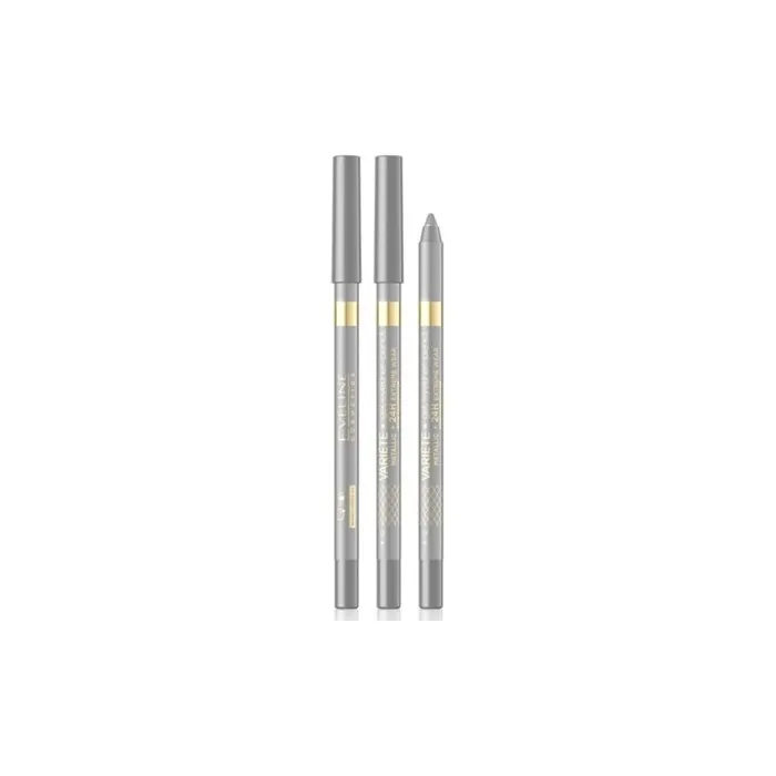 Variete Waterproof Gel Eyeliner 12 Silver by Eveline Cosmetics