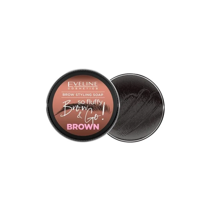 Eveline Brow & Go! Brow Styling Soap Brown 25g