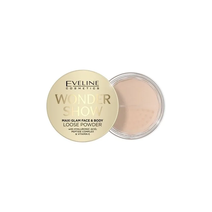 Eveline Wonder Show Maxi Glam Face And Body Illuminating Loose Powder 6g