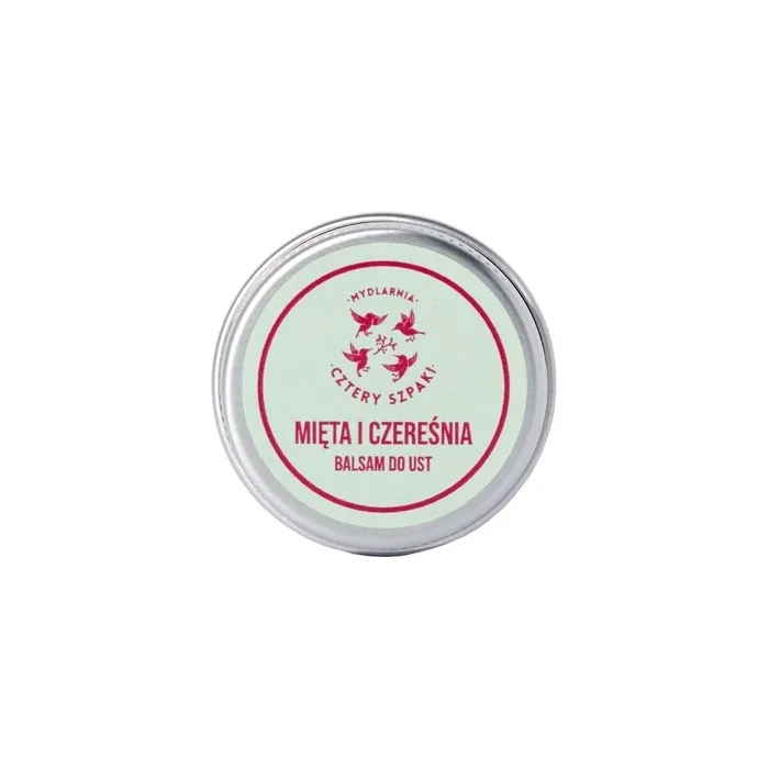 Mydlarnia Cztery Szpaki Lip Balm Mint And Cherry 15ml