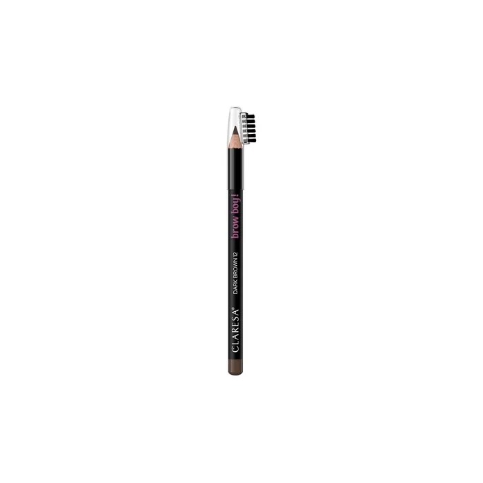 Claresa Brow Boy Eyebrow Pencil 12 Dark Brown 1g