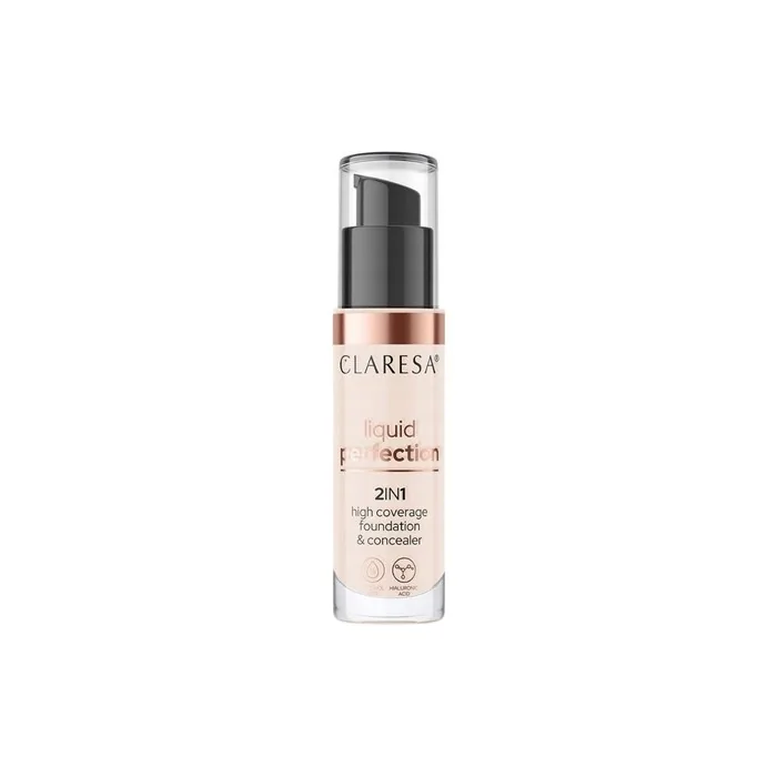 Claresa Liquid Perfect 2 In 1 Concealer 101 34 G