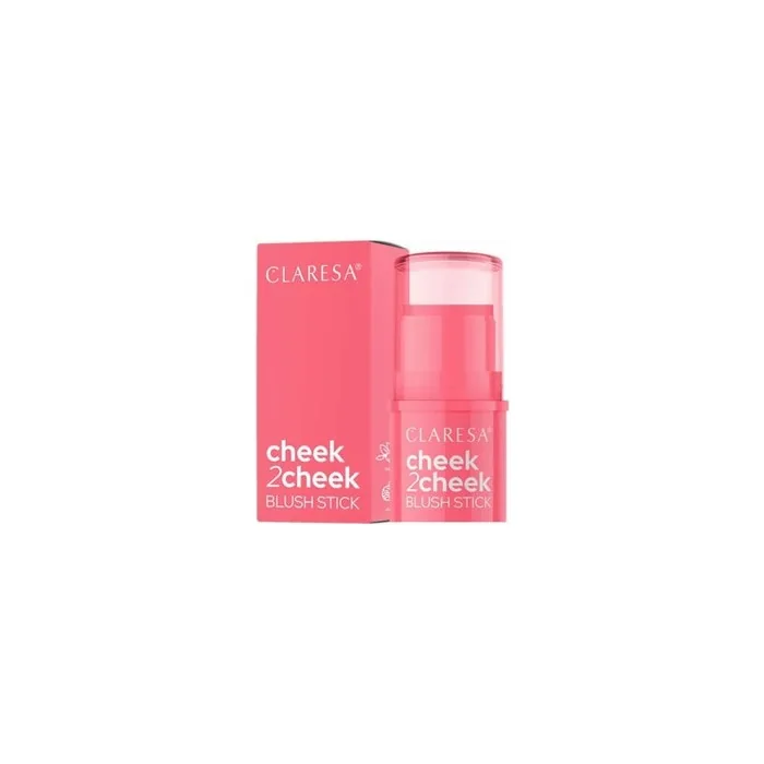 CLARESA Cheek2Cheek Creamy Blush Stick 02 Neon Coral 6g