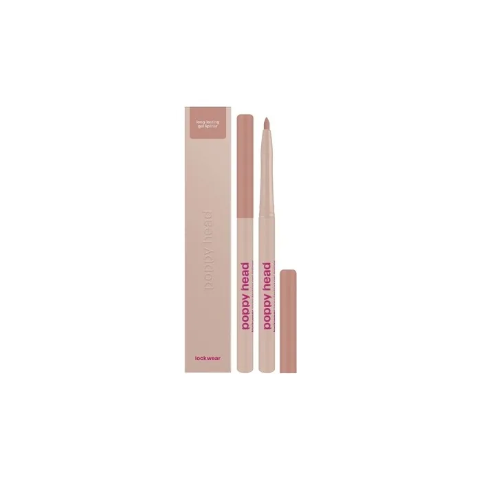Poppy Head Lockwear Long-Lasting Gel Lip Liner 04 Boldish Mood 0.6g