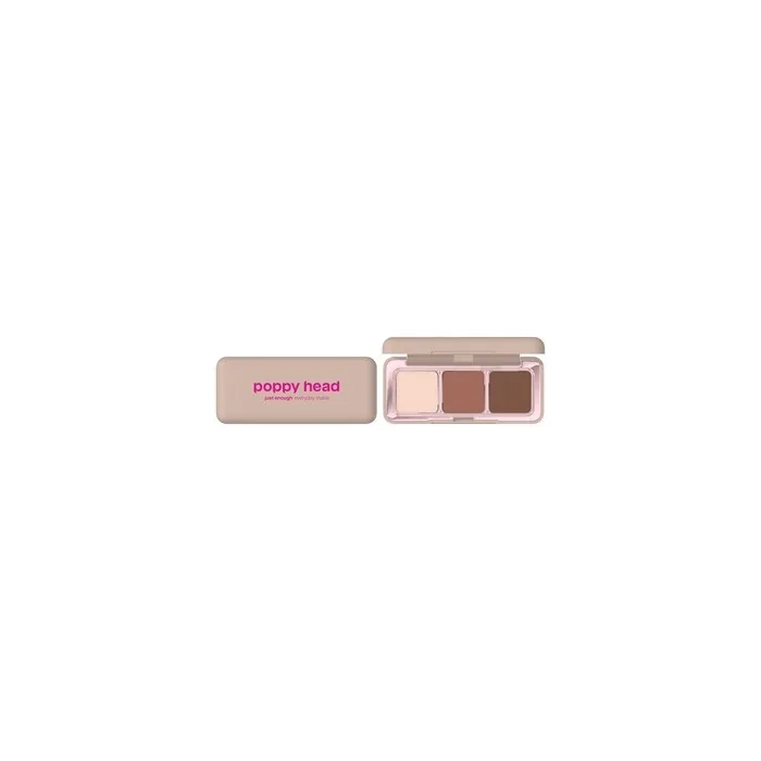 Poppy Head Just Enough Everyday Matte Eyeshadow Palette 02 Espress Yourself 48g