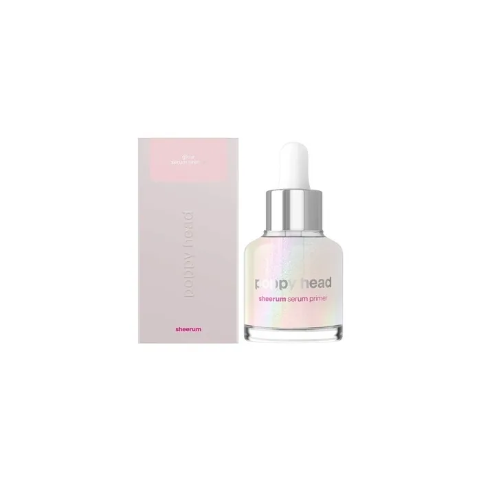 Poppy Head Sheerum Glow Serum Primer Illuminating Makeup Serum 30ml