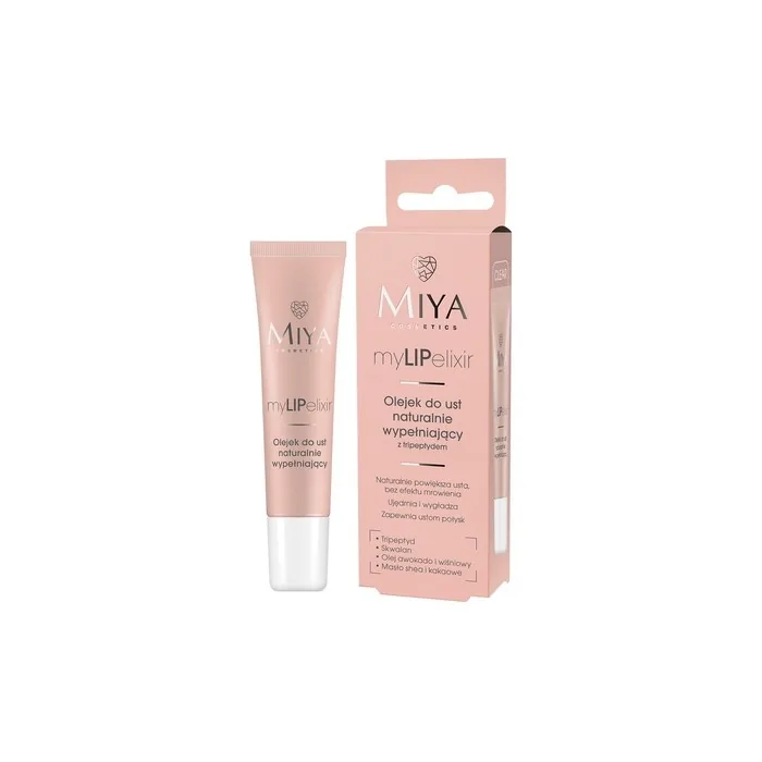 Miya Mylipelixir Naturally Filling Lip Oil Clear 10g