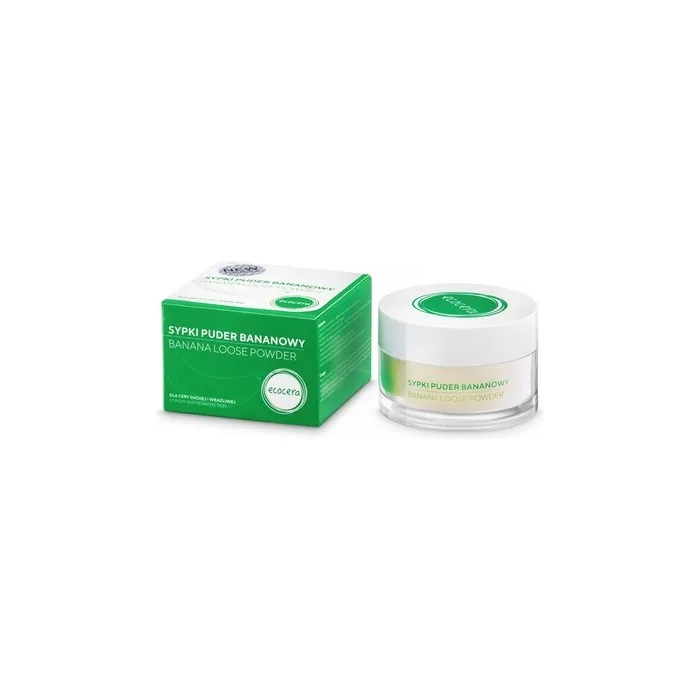 Ecocera Banana Loose Powder For Dry And Sensitive Skin - 8g