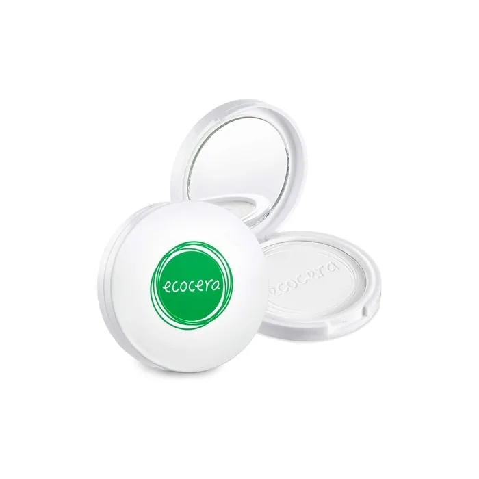Ecocera Compact Powder Banana Transparent Face Powder Hypoallergenic