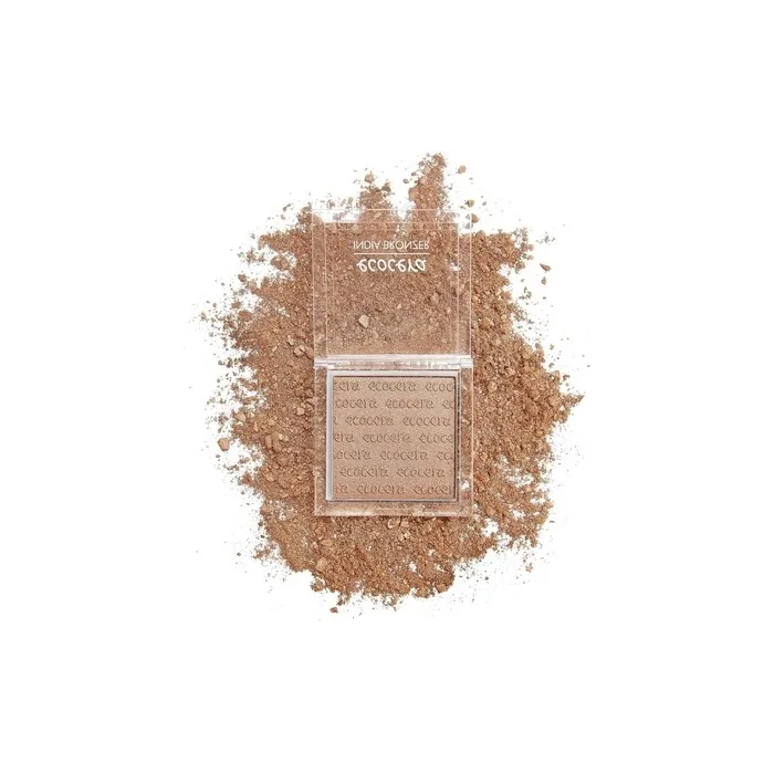 Ecocera Face Bronzer Pressed Powder 10g Vegan Makeup Paraben Free India Shade