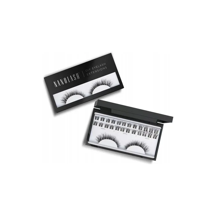 Nanolash Eyelash Artificial Eyelashes In Clusters Harmony 36 Pieces