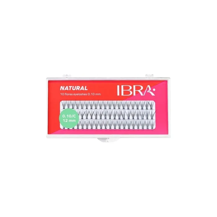 Ibra Artificial Eyelash Clusters 0.10 C-12mm