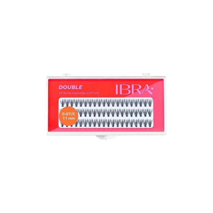 Ibra Artificial Eyelash Clusters 0.07 C-11mm