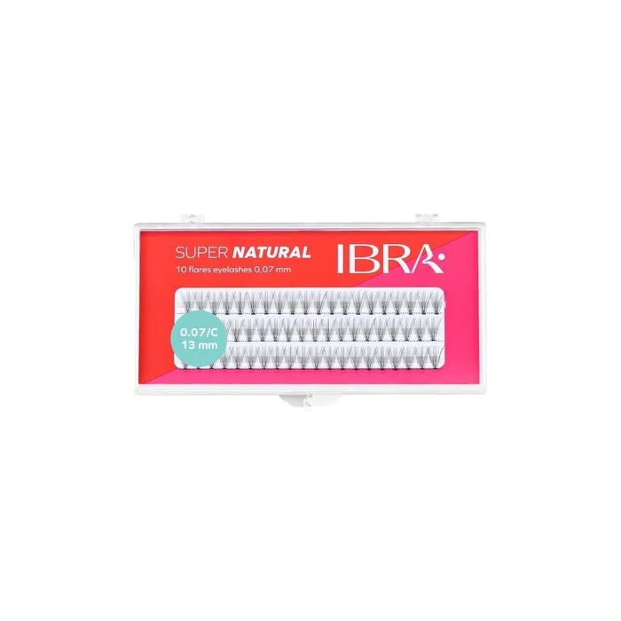 Ibra Artificial Eyelash Clusters 0.07 C-13mm