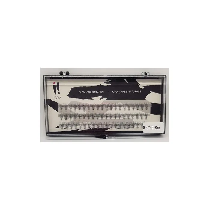 Eyelash Tube Super Naturals Knot 0.07 C 8mm Ibra Makeup