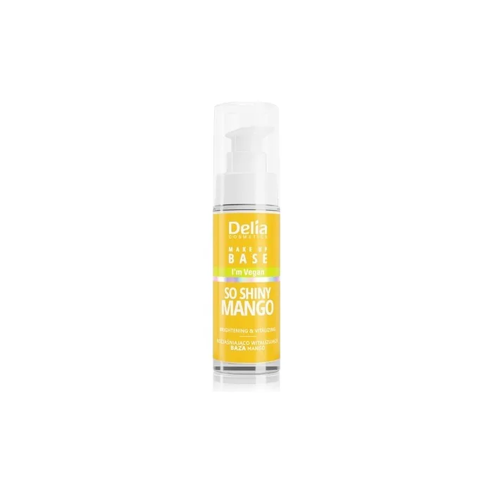 Delia Vitalizing Vegan Brightening Base So Shiny Mango 30ml