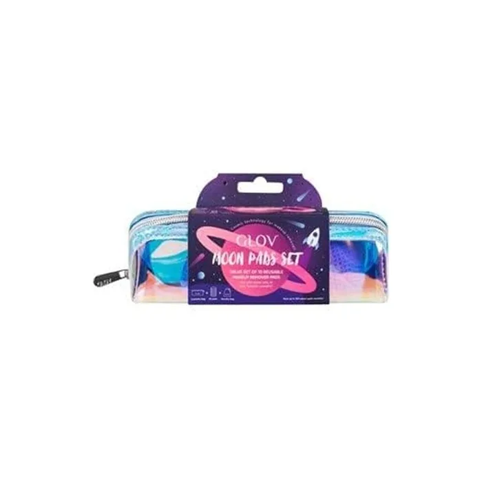 Glov Moon Pads Makeup Set - Hypoallergenic Makeup Wipes Only with Water