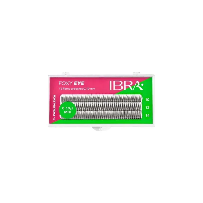 Ibrafoxy Eye Lash Clusters Mix 120 Pieces