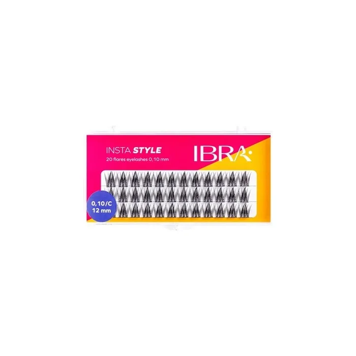 Ibra Eyelash Clusters Insta Style 12 Mm Perfect For A Glamorous Look