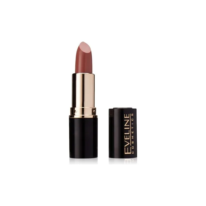 Eveline Cosmetics Aqua Platinum Lipstick with Vitamin C & E No. 480 - Long
