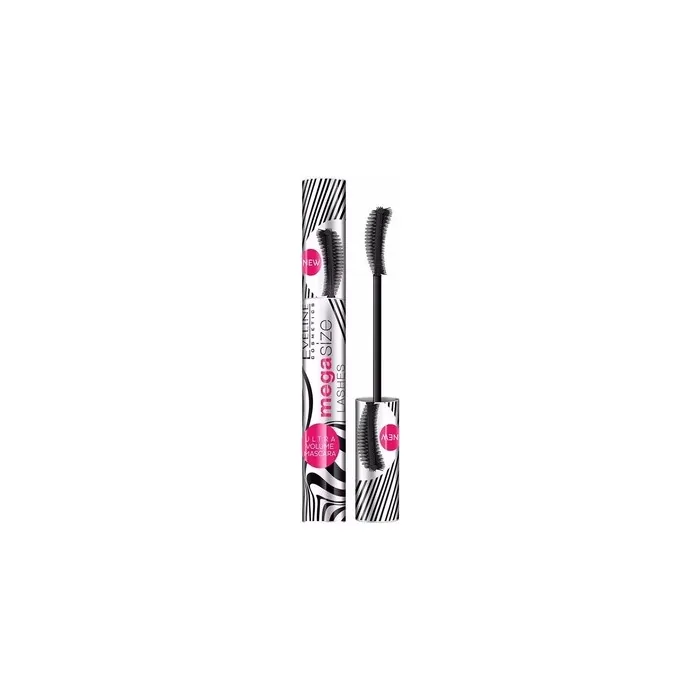 Mega Size Volumizing & Lengthening Mascara - Revolutionary Formula for Maximum Lash Extension and Density