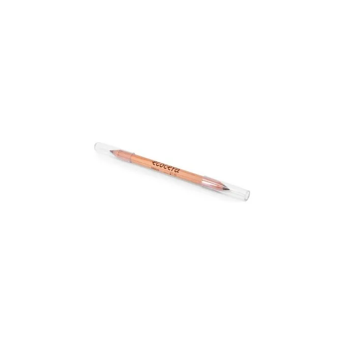 Ecocera Natural Choice Doublesided Eyebrow Pencil In Tobacco