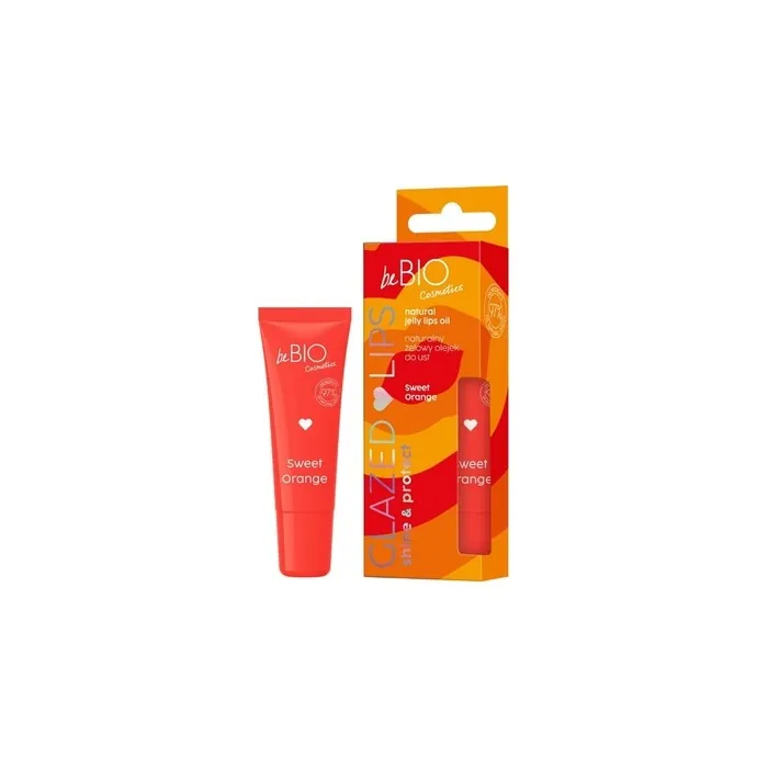 Be Bio Glazed Lips Natural Gel Lip Oil Sweet Orange 10ml