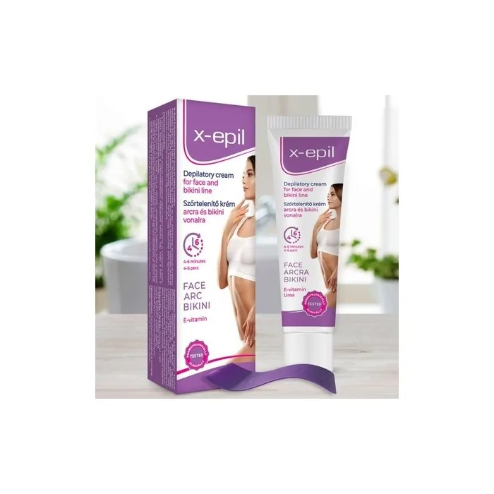 Hair Removal Cream Made in Europe for Face and Bikini