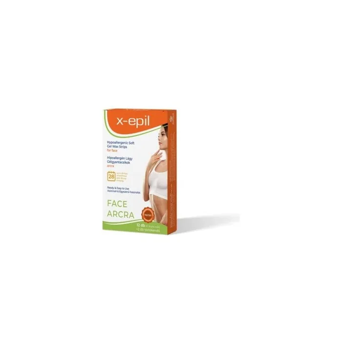 Premium Soft Sensitive Gel Wax Strips for Face - Quick Solution for Silky Soft Skin