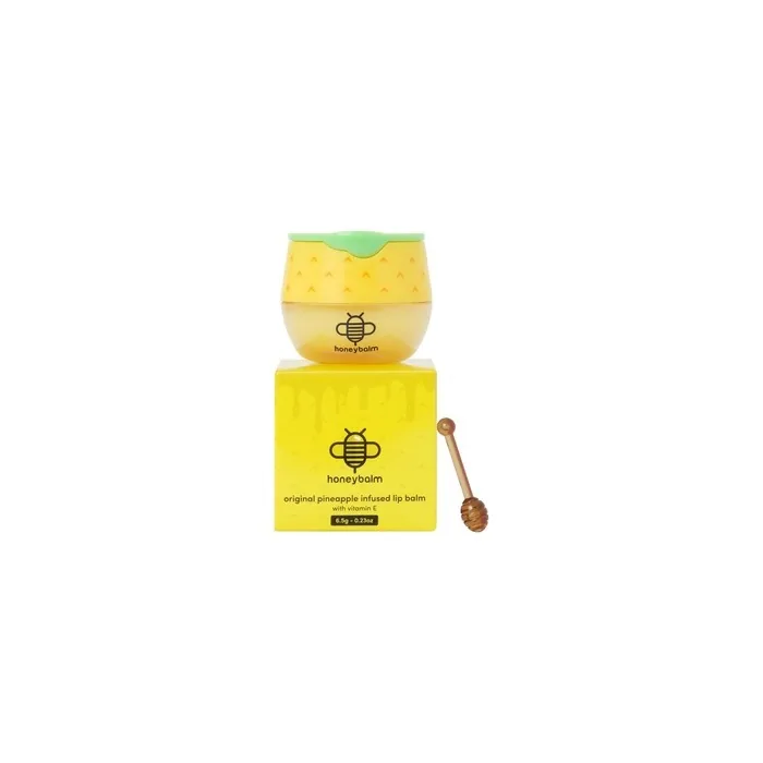 Honeybalm Lip Balm Pineapple - A Refreshing Lip Balm With A Tropical Pineapple Flavor