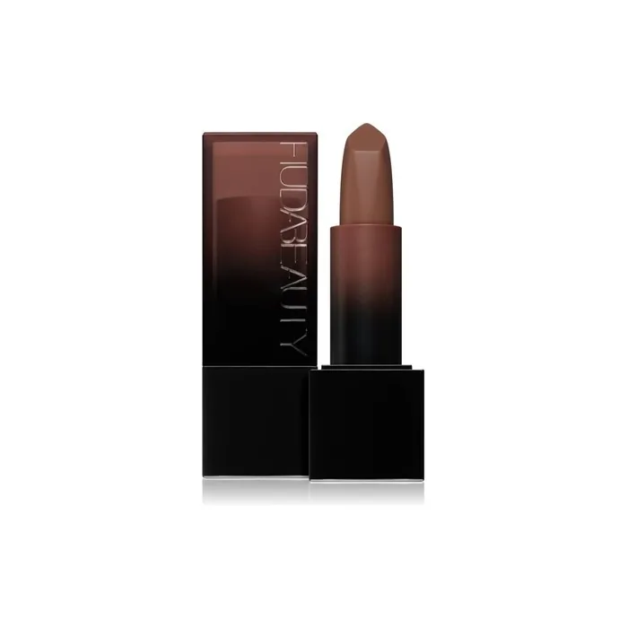 Huda Beauty Power Bullet Cream Glow Lipstick Brown Self Made 3 G