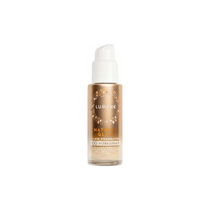 Lumene Natural Glow Fluid Foundation 00 Ultra Light 30ml