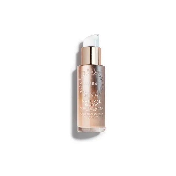 Lumene Natural Glow Fluid Foundation SPF 20 Illuminating and Smoothing 30ml - Shade 4 Medium