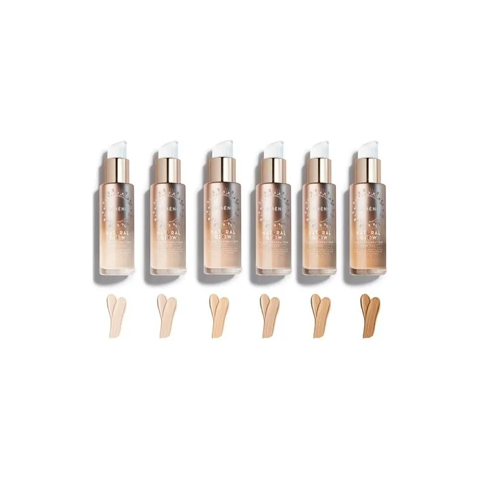 Lumene Natural Glow Fluid Foundation SPF 20 Moisturizing Makeup 30ml