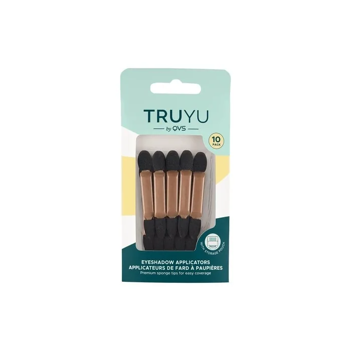 QVS Premium Eyeshadow Applicators 10 Pieces