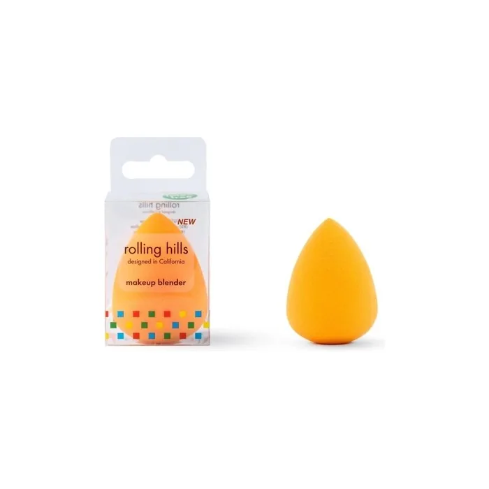 Rolling Hills Makeup Blender Sponge Light Orange