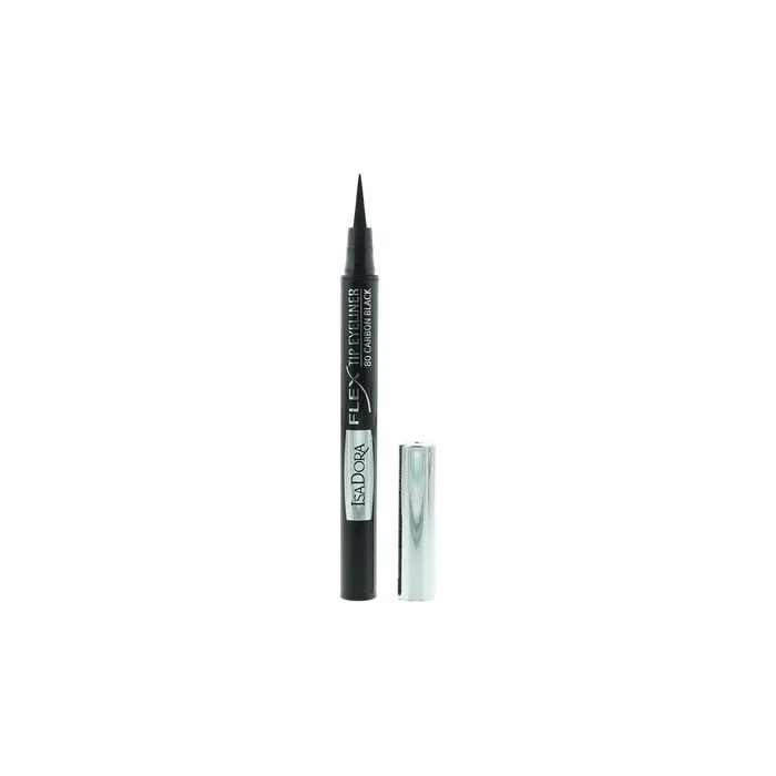 Isadora Flex Tip 80 Carbon Black Eyeliner 12ml For Women
