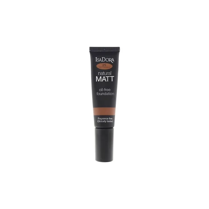 Isadora Natural Matt Oilfree 25 Mocha Foundation 35ml