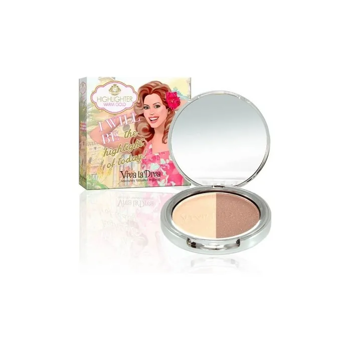 Viva la Diva Duo of Highlighters Warm Gold