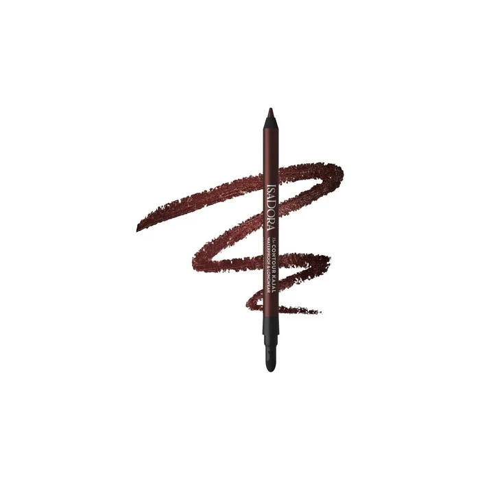 IsaDora Perfect Contour Kajal Black Eyeliner Pencil for Smokey Eyes Bronze Brown